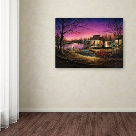 Trademark Fine Art Chuck Black 'A Perfect Evening' Canvas Art, 35x47 ALI16390-C3547GG